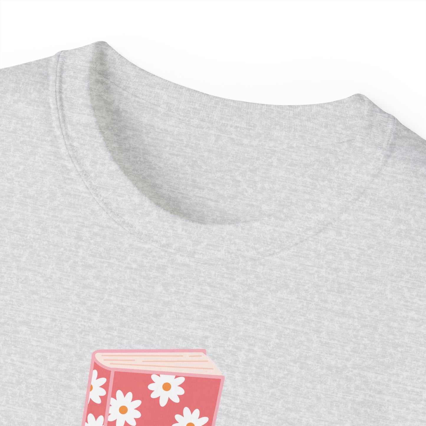 Flower Book T-shirt - Unisex Cotton Tee