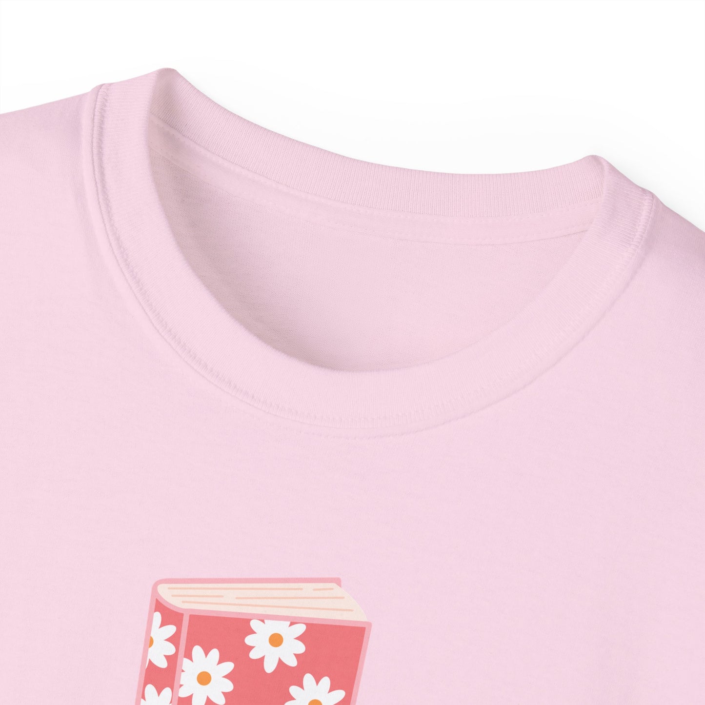 Flower Book T-shirt - Unisex Cotton Tee