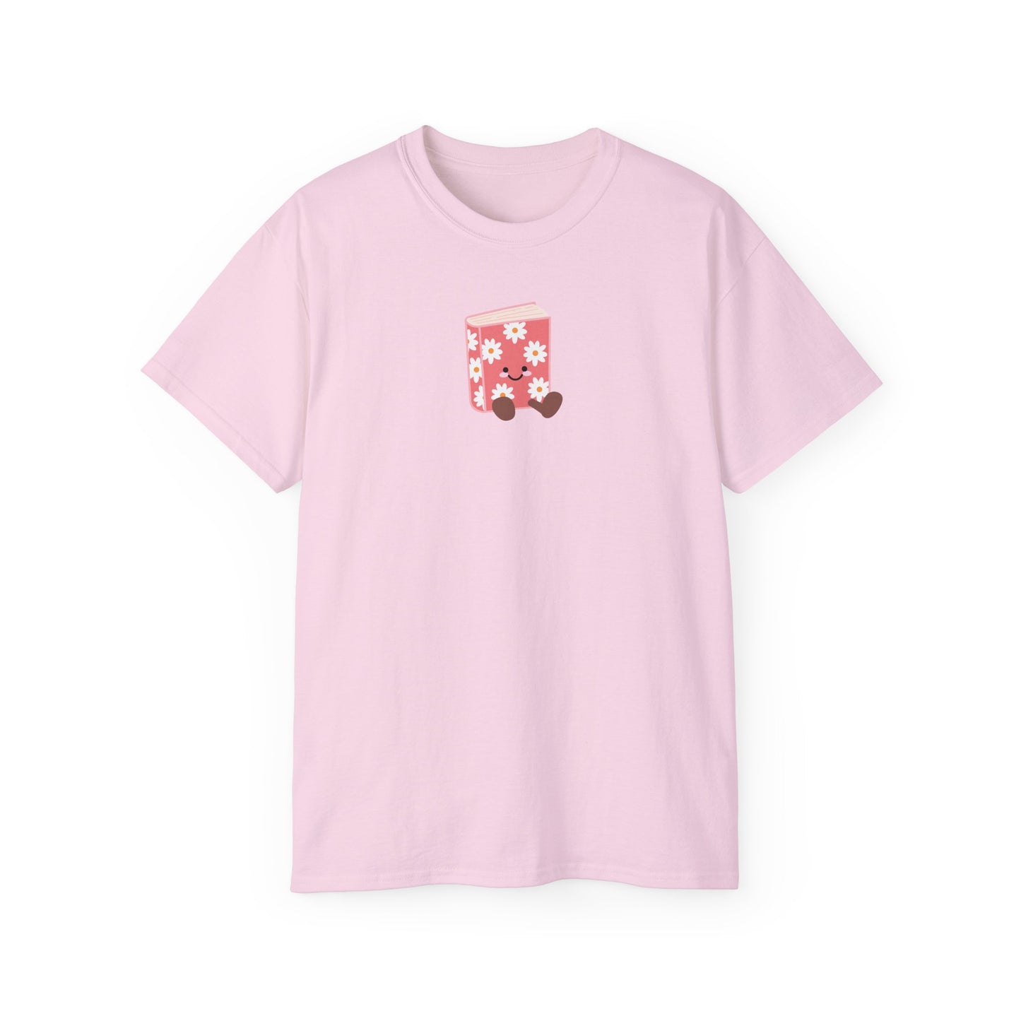 Flower Book T-shirt - Unisex Cotton Tee