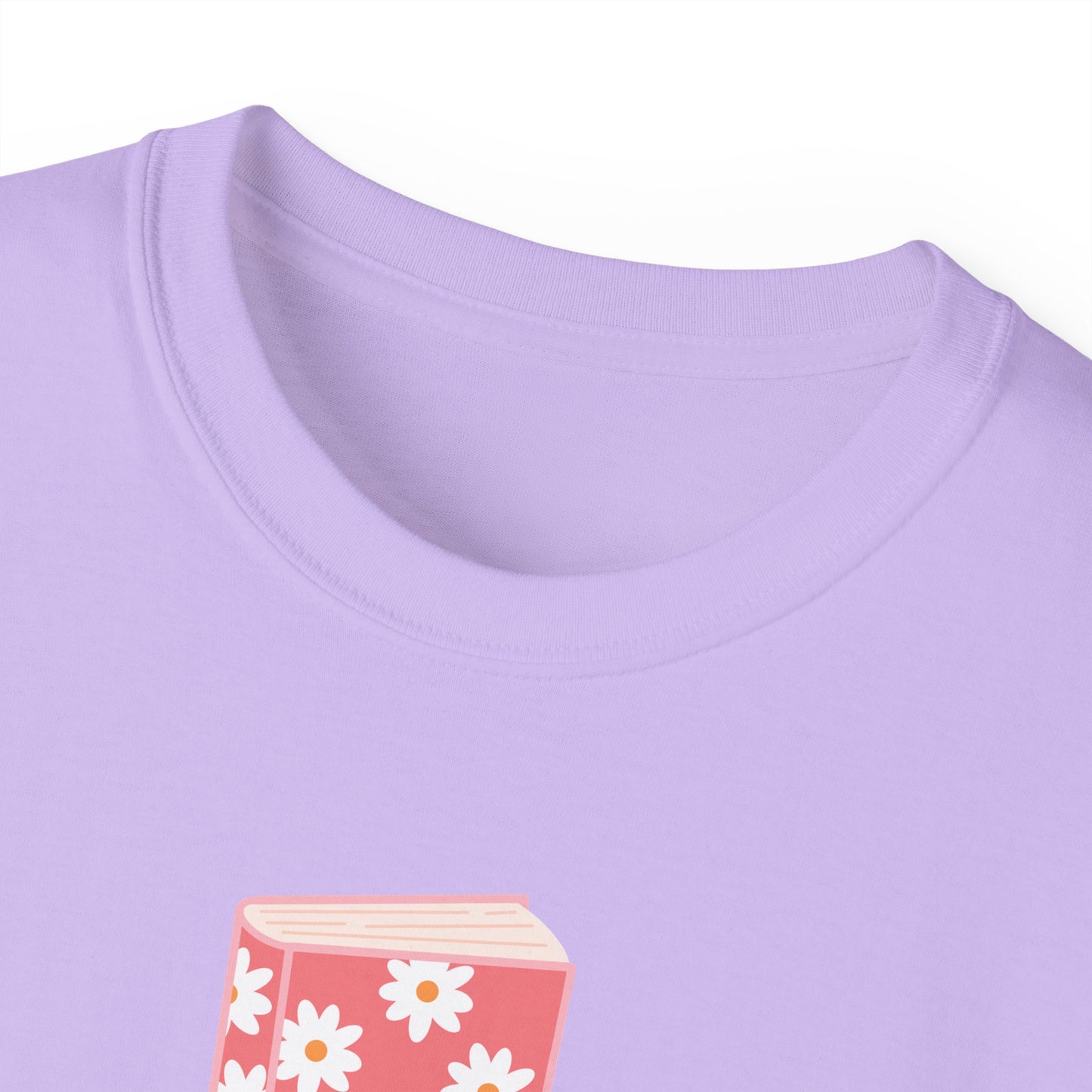 Flower Book T-shirt - Unisex Cotton Tee