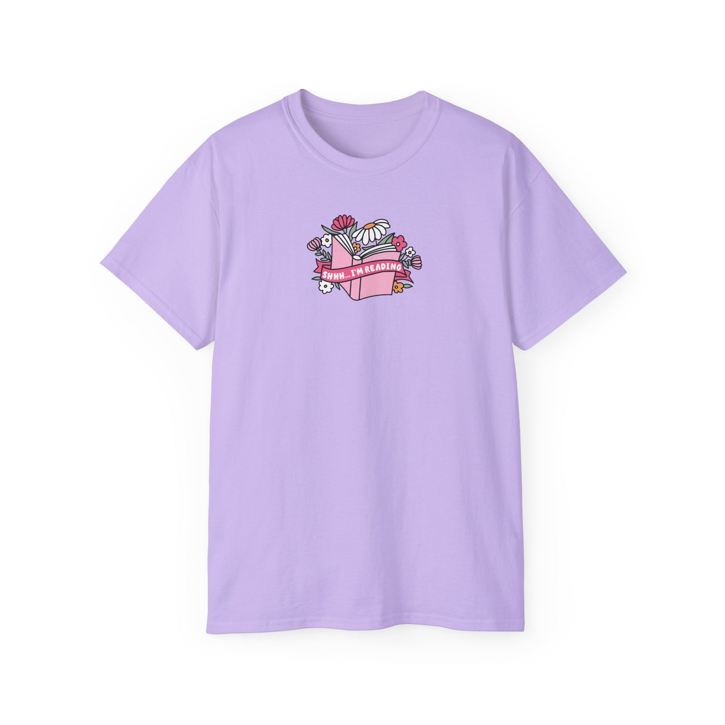 Shh I'm Reading Tee - Book Lovers Unisex Ultra Cotton