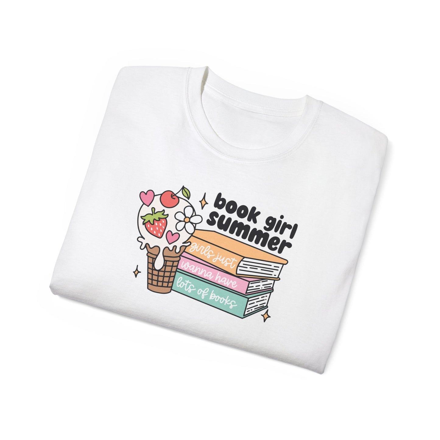Book Girl Summer Tee