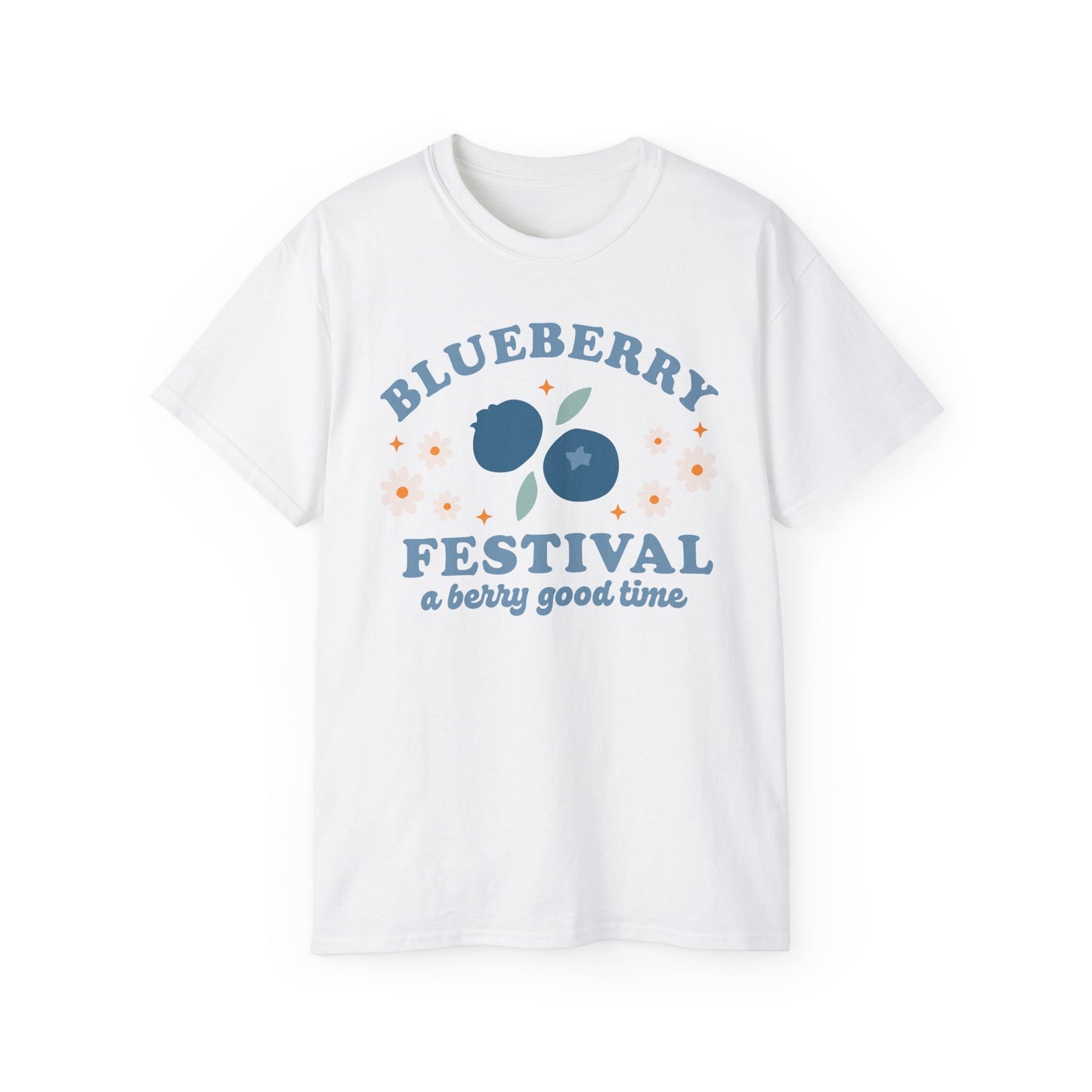 Blueberry Festival Summer Unisex Tee