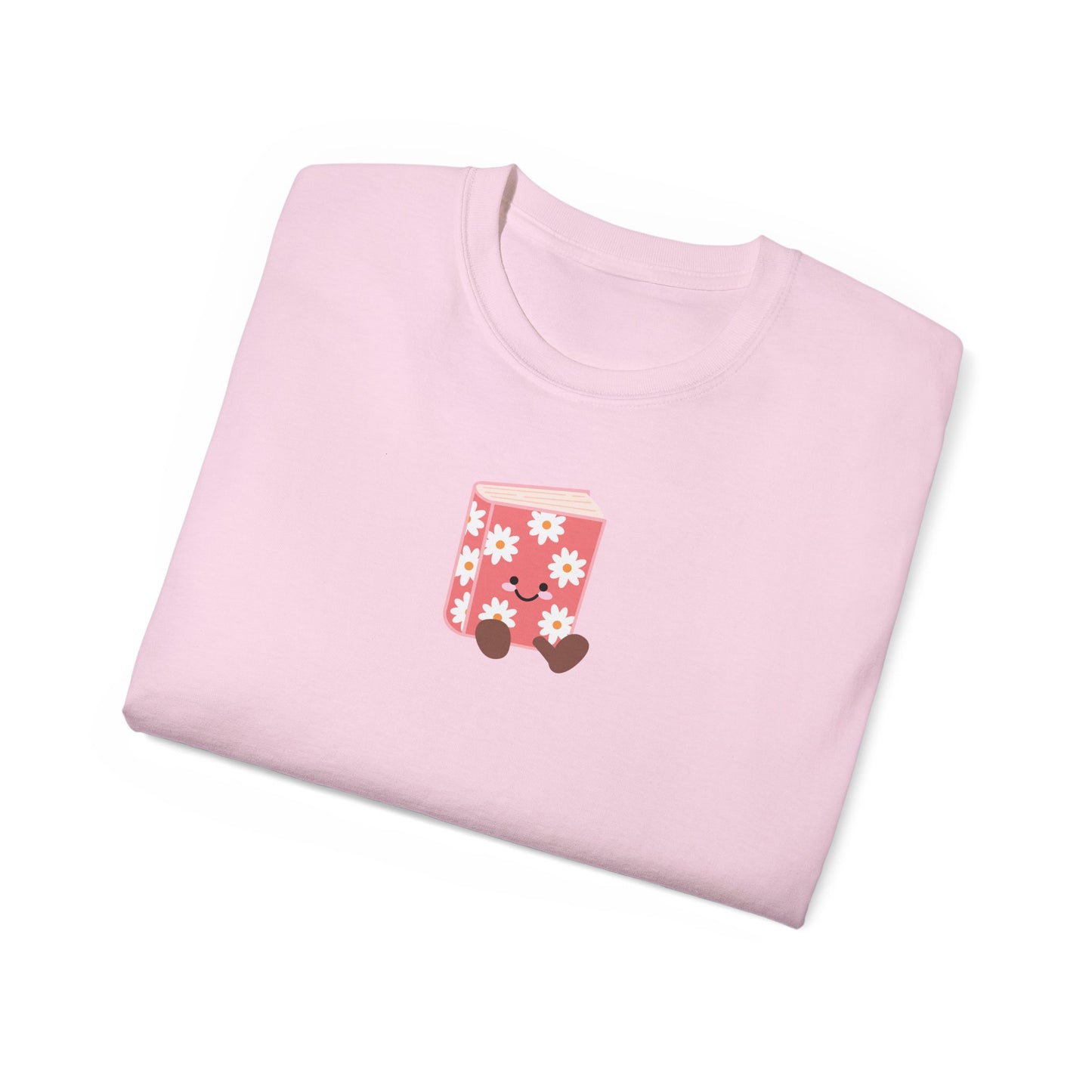 Flower Book T-shirt - Unisex Cotton Tee