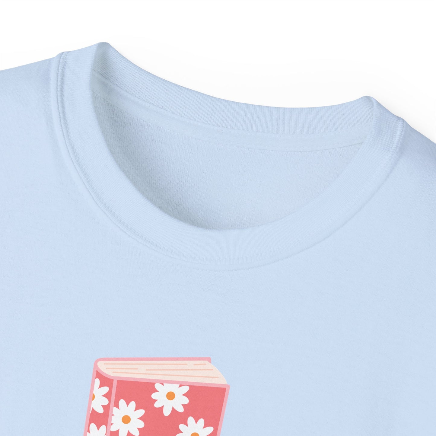 Flower Book T-shirt - Unisex Cotton Tee