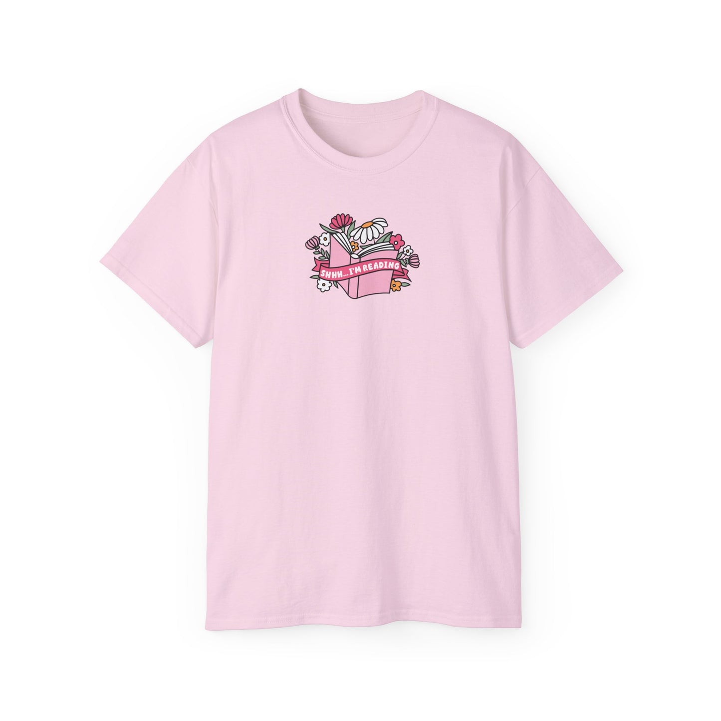 Shh I'm Reading Tee - Book Lovers Unisex Ultra Cotton