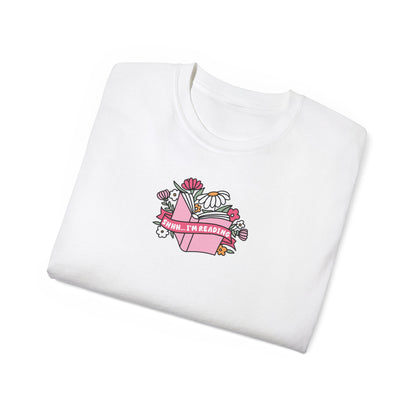 Shh I'm Reading Tee - Book Lovers Unisex Ultra Cotton