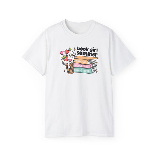 Book Girl Summer Tee