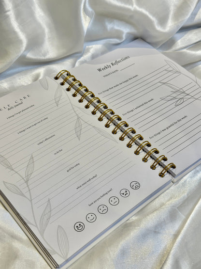 Luxury Clean Girl Aesthetic Box with Wave Ring Set (size 7) - Self Luv Studio UK