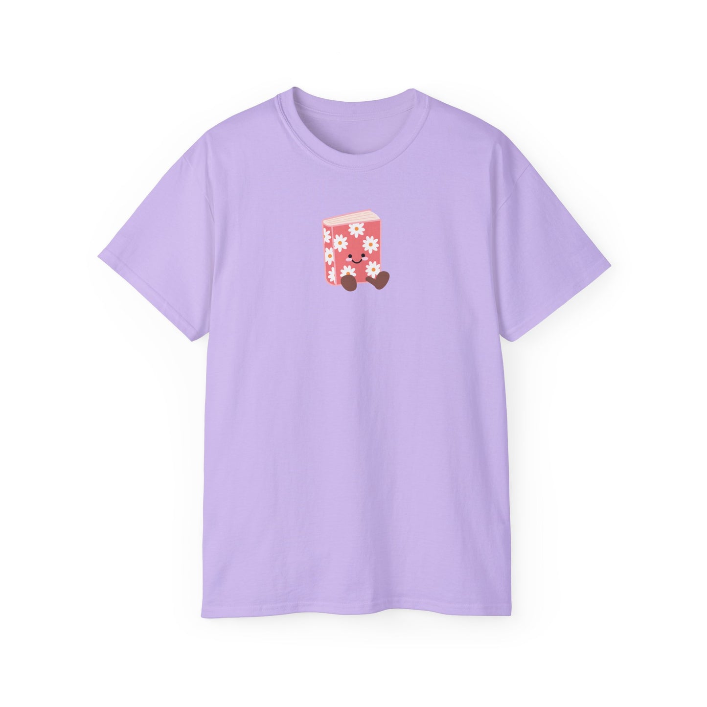 Flower Book T-shirt - Unisex Cotton Tee