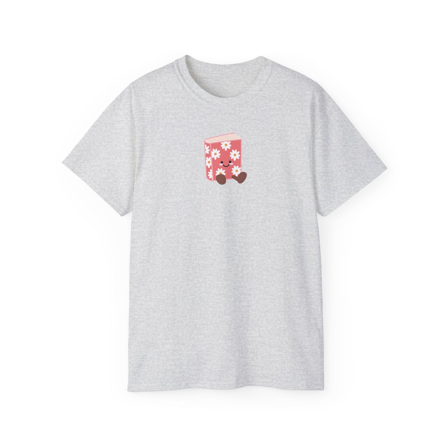 Flower Book T-shirt - Unisex Cotton Tee