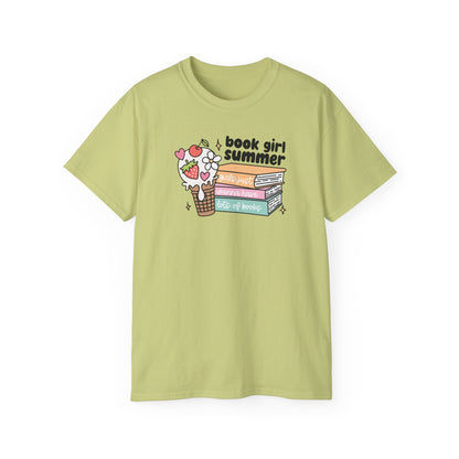 Book Girl Summer Tee