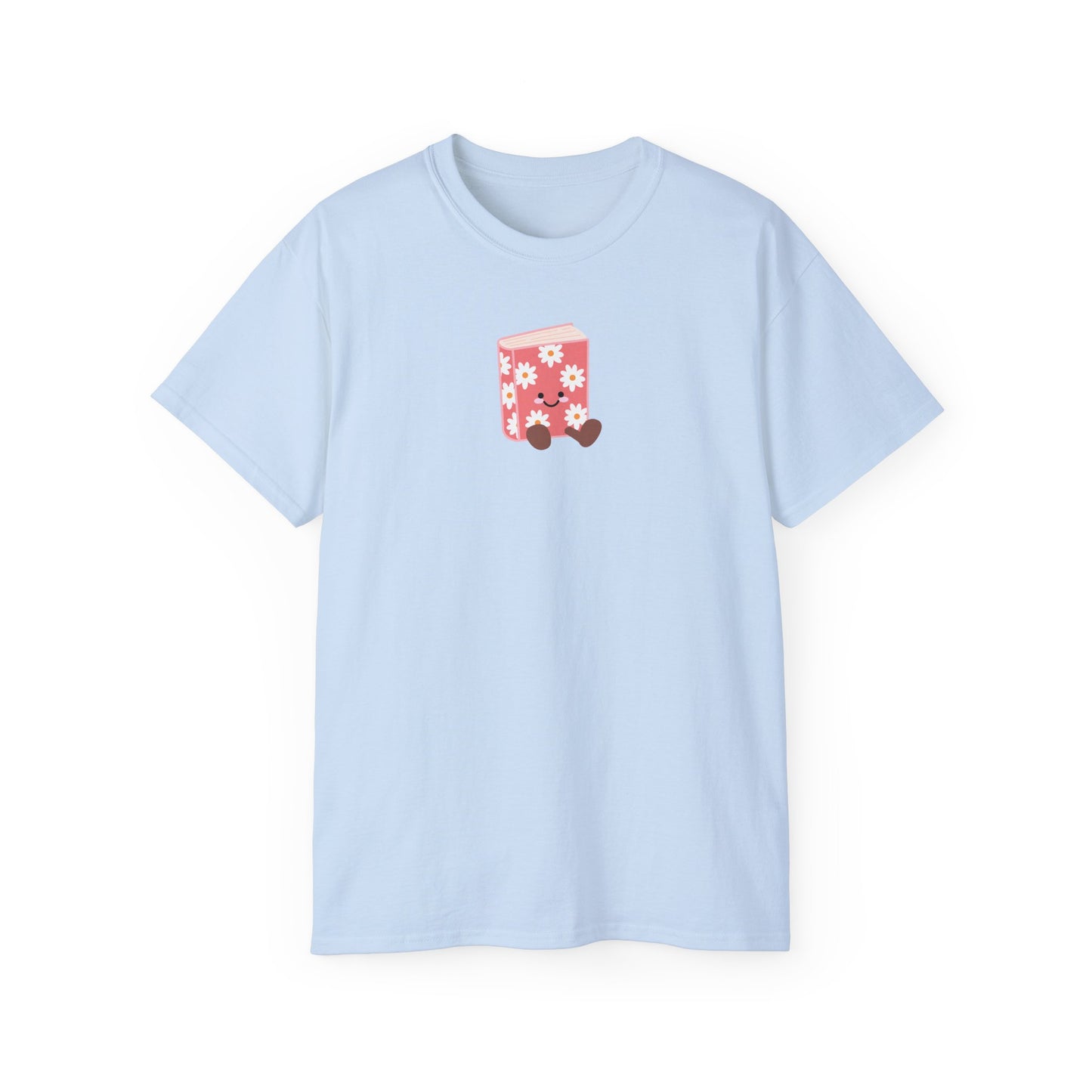 Flower Book T-shirt - Unisex Cotton Tee